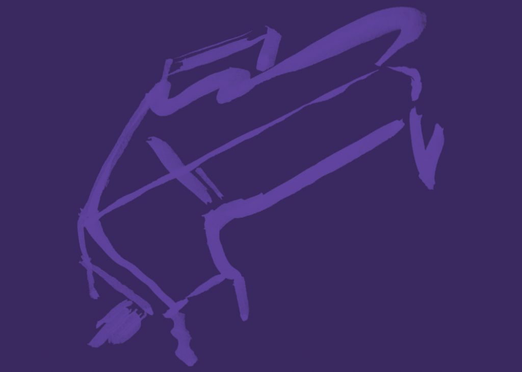 Brush Piano Illustration