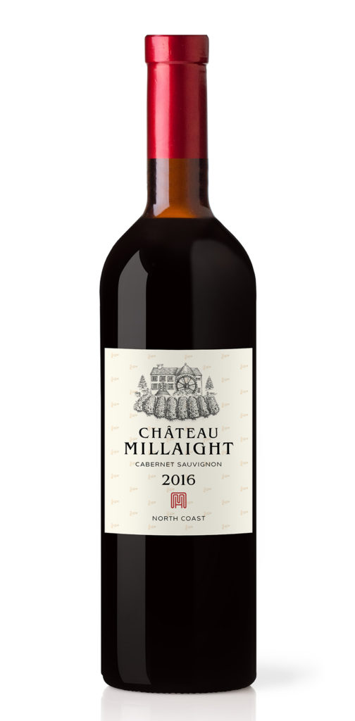 Commercial Design: Chateau Millaight, Cabernet Sauvignon, Bottle Mockup