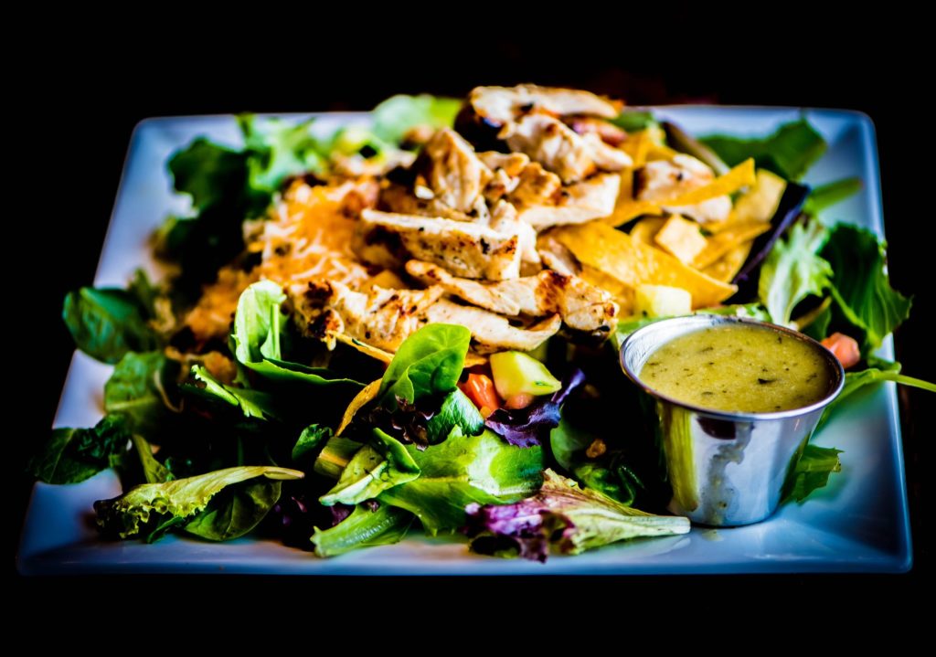 AJ's Kitchen Chicken Salad, restaurant branding